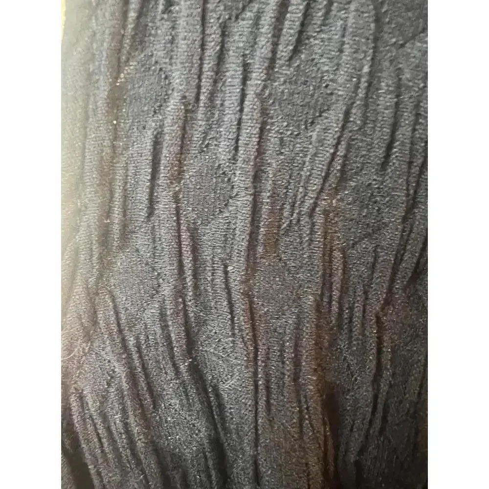 Black Textured Stretchy Sleeveless Dress by Closet New with Tags Size XS